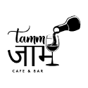 Tammy Still Cafe and Bar logo featuring minimalist line art design with coffee pot icon