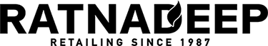 RatnaDeep logo - Indian retail company established 1987 with leaf icon