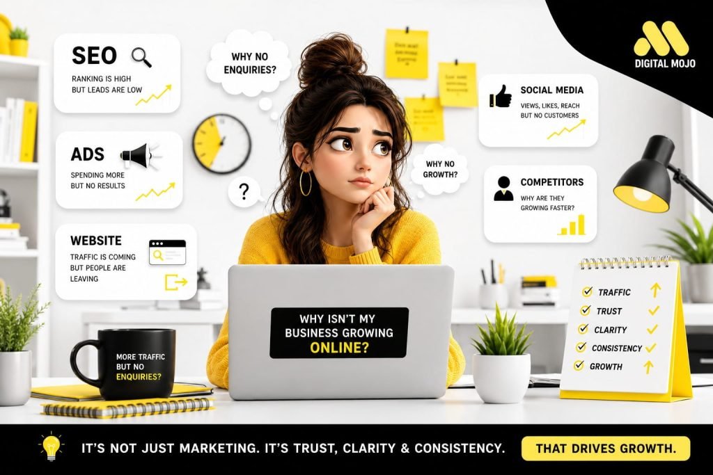 Why Your Business Isn’t Growing Online